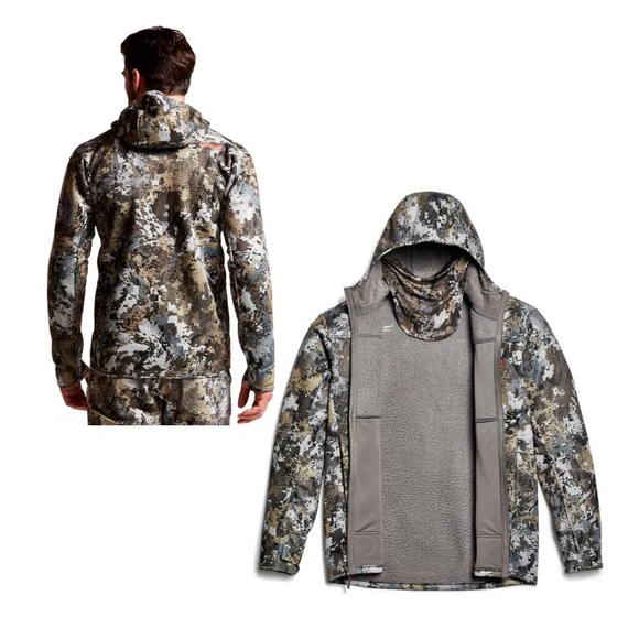 SITKA Traverse Hoody Optifade Waterfowl Marsh Camo Coat Jacket Men's Size Small - Picture 1 of 12